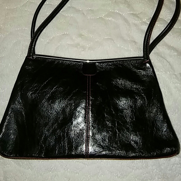 Black  Wilson's Leather purse with matching wallet - Picture 7 of 7